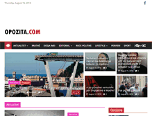 Tablet Screenshot of opozita.com